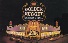 Load image into Gallery viewer, 1949 Golden Nugget Casino Gaming Guide POSTER! (up to 24" x 36") - Las Vegas - Gambling Hall - Poker - Southwest