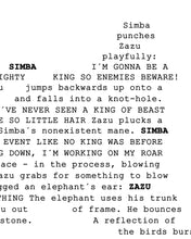 Load image into Gallery viewer, Set of 3 - THE LION KING Screenplay Posters! (up to 24" x 36") - Mufasa - Simba - Scar