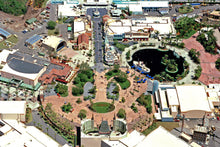 Load image into Gallery viewer, Vintage MGM Studios Mickey Mouse Plaza Blueprint POSTER! (up to full-size 24" x 36") - Magic Kingdom - Hollywood - Attraction - STEM - Art