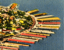 Load image into Gallery viewer, Vintage San Francisco Skyline Postcard POSTER! (24" x 36" or Smaller) - Golden Gate Bridge - Bay Bridge