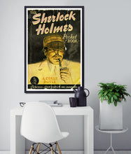 Load image into Gallery viewer, Sherlock Holmes 1941 Book Cover POSTER! (24"x36" or smaller) - Vintage - Literature - Reading - Mystery - Books - Antique - Doyle - Print
