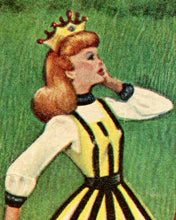 Load image into Gallery viewer, 1968 The Silly Princess Comic POSTER! (up to 24 x 36 inches) - Nursery - Fairy Tales - Story