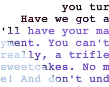 Load image into Gallery viewer, URSULA Screenplay POSTER! (up to 24 x 36) - The Little Mermaid - Poor Unfortunate Souls - Original Fan Art - Movie - Script - Ariel - Disney