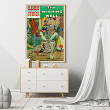 Load image into Gallery viewer, The WISHING WELL Vintage Children's Book POSTER! (up to 24 x 36) - Comic