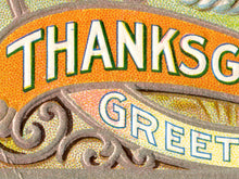 Load image into Gallery viewer, 1909 Thanksgiving Turkey Poster: Retro Fall Harvest Postcard Wall Art, Decoration
