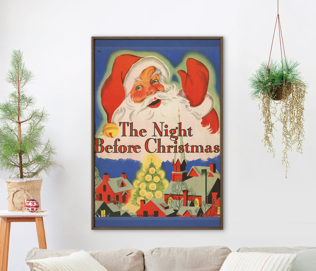 1943 Night Before Christmas Book POSTER! (up to 24