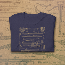 Load image into Gallery viewer, Vintage Weaponry T-Shirt - 1931 French Dictionary Image
