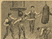 Load image into Gallery viewer, Vintage Boxing Illustration Poster: 1920&#39;s French Dictionary Art Print
