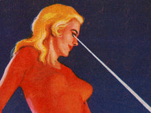 Load image into Gallery viewer, 1957 Retro Sci-Fi Woman Art Print – Bold 1950s Poster, Science Fiction – Spaceship
