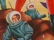 Load image into Gallery viewer, 1957 Retro Sci-Fi Woman Art Print – Bold 1950s Poster, Science Fiction – Spaceship
