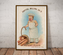 Load image into Gallery viewer, 1883 Little Baker Poster (up to 24&quot; x 36&quot;) - Late 1800&#39;s - Kitchen - Antique - Ad - General Store
