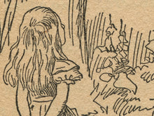 Load image into Gallery viewer, Alice&#39;s Adventures in Wonderland Tenniel Artwork Poster – Cheshire Cat Wall Art Print, Classic Literature, Antique Style Home Decor
