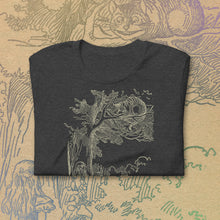 Load image into Gallery viewer, Cheshire Cat Soft Slim T-Shirt - Adventures in Wonderland - Alice - Characters - Literature - Lewis Carroll
