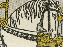 Load image into Gallery viewer, Death Tarot Poster, Vintage Tarot Wall Art, 1918 De Laurence Gothic Print
