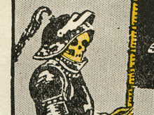 Load image into Gallery viewer, Death Tarot Poster, Vintage Tarot Wall Art, 1918 De Laurence Gothic Print
