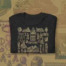 Load image into Gallery viewer, Vintage Egyptian Artifacts T-Shirt - 1906 French Dictionary Print - Archaeology
