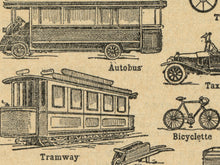 Load image into Gallery viewer, Vintage Transportation POSTER! - Multiple Sizes - French Dictionary Art Print
