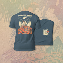 Load image into Gallery viewer, Vintage “Honolulu Moon” Hawaiian Sheet Music T-Shirt – Retro 1916 Island Romance Art

