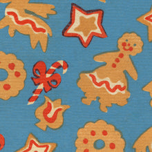 Load image into Gallery viewer, Holiday Goodies Cookie Hoodie – Vintage Christmas Treats Design - Sweets - Baker Gifts
