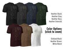 Load image into Gallery viewer, Vintage French Geometry Diagram T-Shirt – Antique Math Illustration Tee
