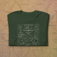 Load image into Gallery viewer, Vintage French Geometry Diagram T-Shirt – Antique Math Illustration Tee
