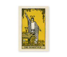 Load image into Gallery viewer, The Magician Tarot Card Poster (up to 24" x 36") - 1918 Vintage Occult Wall Art - Print
