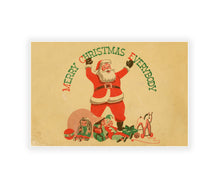 Load image into Gallery viewer, 1949 Merry Christmas Everybody Book POSTER! (up to 24&quot; x 36&quot;) - Santa Claus - Decoration - Gifts - Toys
