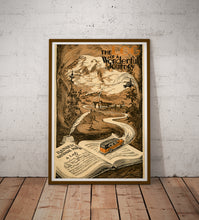 Load image into Gallery viewer, Mount Rainier Road Trip Vintage Brochure POSTER! (up to 24" x 36") Antique National Park Travel | Hiking
