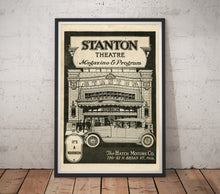 Load image into Gallery viewer, 1921 Stanton Theatre Program PRINT! (up to 24&quot; x 36&quot;) - Film - Movies - Philadelphia - History - Vintage - Theater
