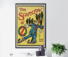 Load image into Gallery viewer, 1915 The Scarecrow of Oz Book Cover POSTER - Wizard of Oz - Baum - Wicked - Movie - Vintage Artwork
