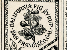 Load image into Gallery viewer, Vintage Apothecary Bottle POSTER! (up to 24&quot; x 36&quot;) - Syrup of Figs - Antique - Medicine - San Francisco
