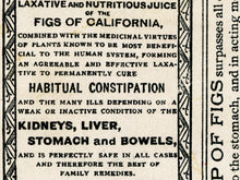 Load image into Gallery viewer, Vintage Apothecary Bottle POSTER! (up to 24&quot; x 36&quot;) - Syrup of Figs - Antique - Medicine - San Francisco
