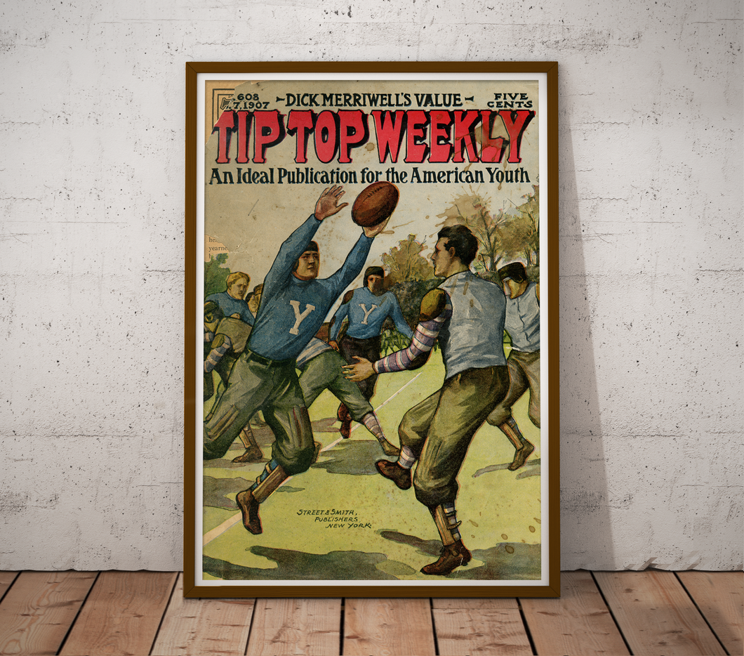 1907 Football Magazine POSTER! (up to 24