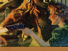 Load image into Gallery viewer, Vintage Western Pulp Magazine Poster – 10 Story Western Cover Art Print – Retro Cowboy Wall Decor – Rustic Wild West Man Cave Gift
