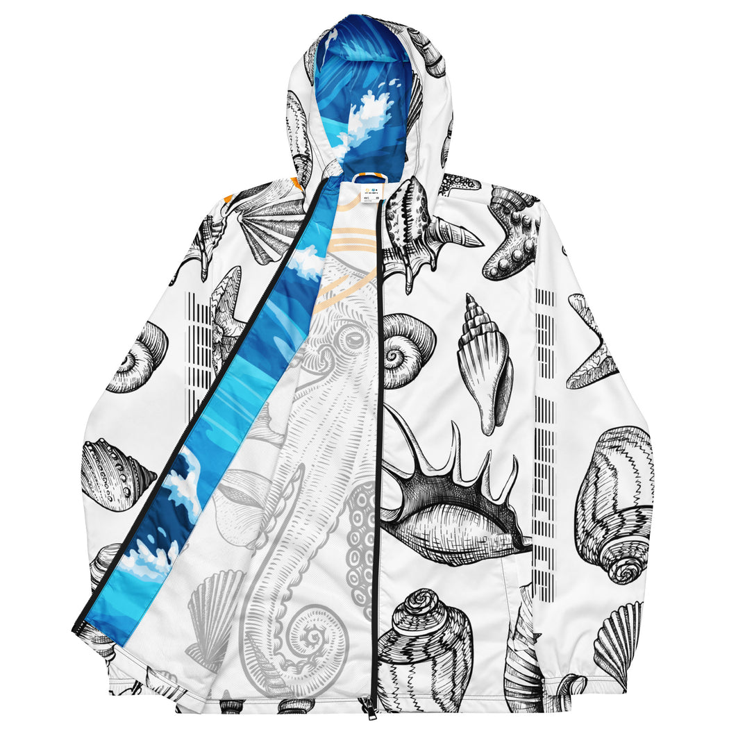 King Tide Windbreaker Warmup Jacket - Unisex Lightweight