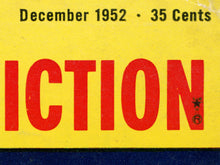 Load image into Gallery viewer, Vintage Sci Fi Poster, 1952 Fiction Mars Cover, The First Martian
