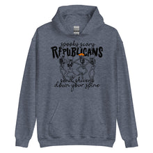 Load image into Gallery viewer, Spooky Scary Republicans Hoodie - Unisex - Election 2024 Sweater Sweatshirt
