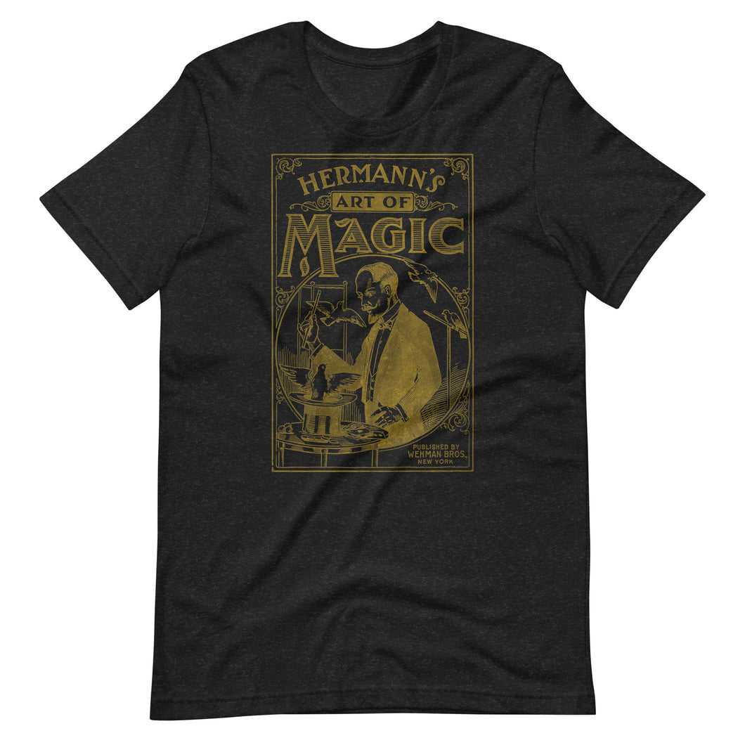 Hermann's Art of Magic Shirt - Multiple Colors and Sizes - Fitted - Fashion - Unisex - Magician