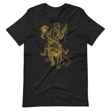 Load image into Gallery viewer, Scarecrow &amp; Cowardly Lion T-Shirt - Wizard of Oz Books - Vintage Illustration
