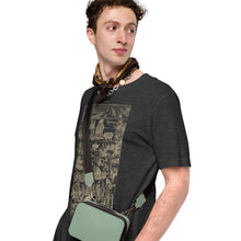 Load image into Gallery viewer, Vintage Asia Map Illustration T-Shirt – Antique Animals, Old World Travel, Curiosity Cabinet Art Tee
