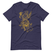 Load image into Gallery viewer, Scarecrow &amp; Cowardly Lion T-Shirt - Wizard of Oz Books - Vintage Illustration
