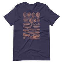 Load image into Gallery viewer, Vintage Dirigibles T-Shirt - 1931 French Dictionary Balloons Image
