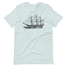 Load image into Gallery viewer, 1905 Fully Rigged Ship Print T-Shirt - Multiple Colors and Sizes - Unisex - High Quality - Fashion - Sails
