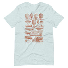 Load image into Gallery viewer, Vintage Dirigibles T-Shirt - 1931 French Dictionary Balloons Image
