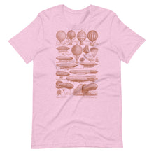 Load image into Gallery viewer, Vintage Dirigibles T-Shirt - 1931 French Dictionary Balloons Image
