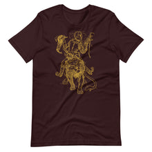 Load image into Gallery viewer, Scarecrow &amp; Cowardly Lion T-Shirt - Wizard of Oz Books - Vintage Illustration
