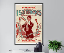 Load image into Gallery viewer, 1907 New Book of Tricks Magic POSTER! (up to 24&quot; x 36&quot;) - Magician - Vintage
