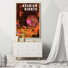 Load image into Gallery viewer, Arabian Nights 1967 Book Cover POSTER! (up to 24&quot;x36&quot;) - Classroom - Reading - Ali Baba
