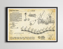 Load image into Gallery viewer, Vintage Omnimover (Haunted Mansion &amp; Spaceship Earth) Patent Art POSTER! (up to 24&quot; x 36&quot;) - Disneyland - Disney - Epcot - Theme Parks
