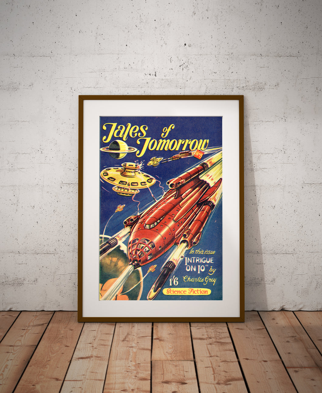 Vintage Style 1950's Science Fiction POSTER! - (up to 24